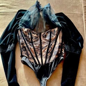 Corset body top